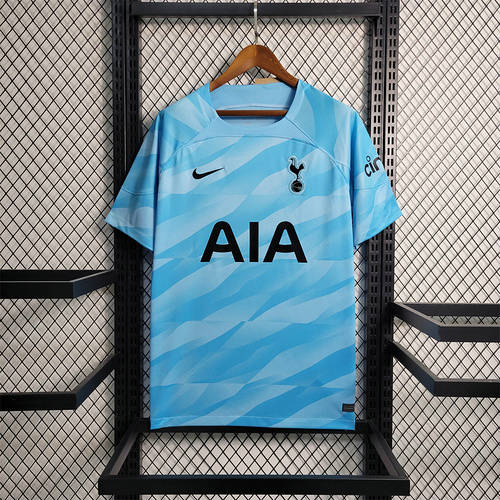 23/24 Tottenham Goalkeeper Blue Soccer Jerseys Soccer Jerseys