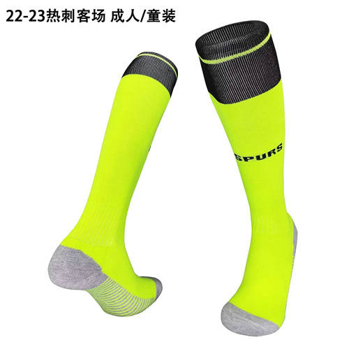 22-23 Tottenham Away Adult Kids Socks Soccer Jerseys