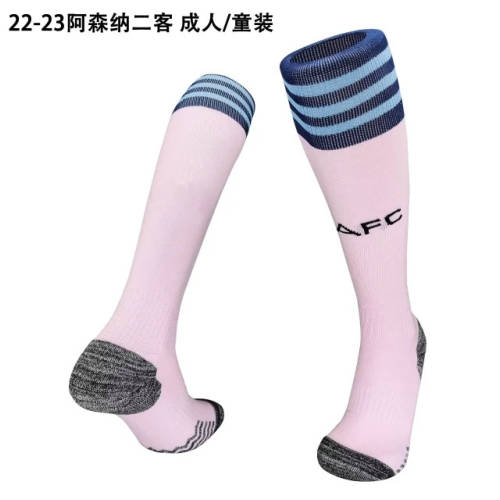 22/23 Arsenal Third Adult Kids Socks Soccer Jerseys