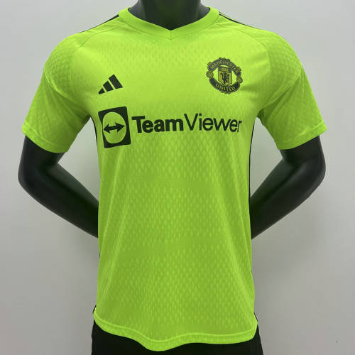 2023 Manchester United Green Training Soccer Jerseys Soccer Jerseys