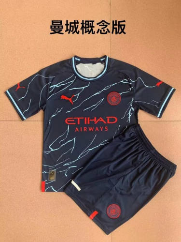 23/24 Manchester City Adults And Kids Soccer Jerseys Soccer Jerseys