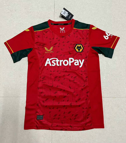 23/24 Wolves Away Soccer Jerseys Soccer Jerseys