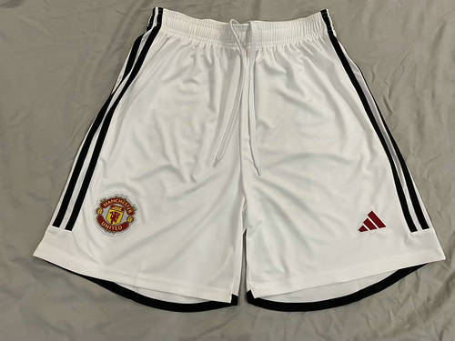 23/24 Manchester United Home Soccer Shorts Soccer Jerseys