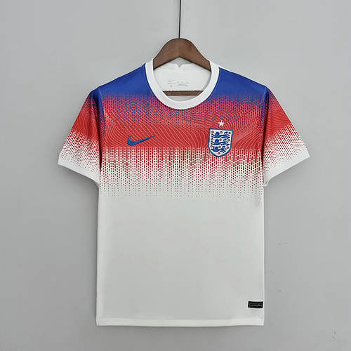 22/23 England Short Sleeve Training Suit Soccer Jerseys