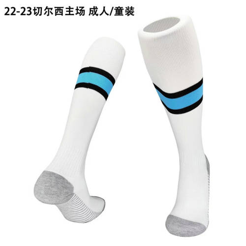 22-23 Chelsea Home Adult Kids Socks Soccer Jerseys