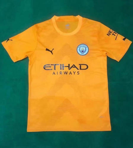 22/23 Manchester City Orange Soccer Jerseys Soccer Jerseys