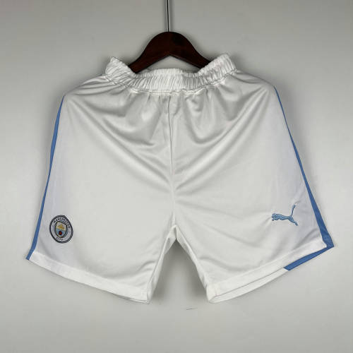 23/24 Manchester City Home Soccer Shorts Soccer Jerseys