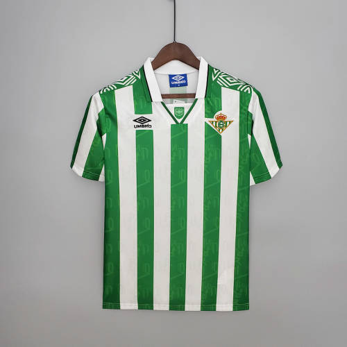 94/95 Real Betis Home Retro Soccer Jerseys