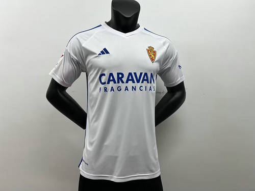 23/24 Real Zaragoza Home Soccer Jerseys