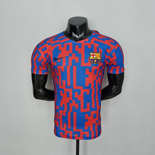 22/23 Barcelona Player Version Pre-match Soccer Jerseys