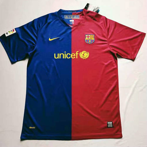 08-09 Barcelona Retro Soccer Jersey