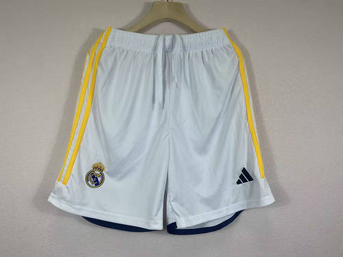 23/24 Real Madrid Home Soccer Shorts