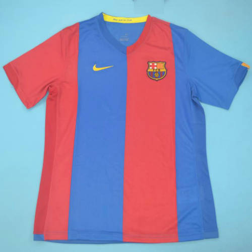 06-07 Barcelona Home Retro Soccer Jersey