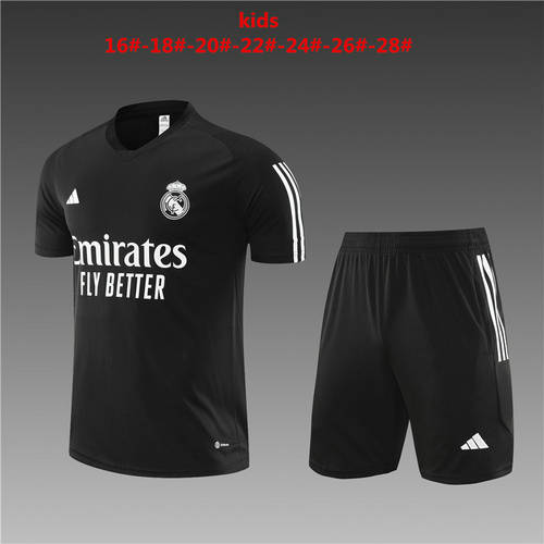 23/24 Real Madrid Kids Training Soccer Jerseys