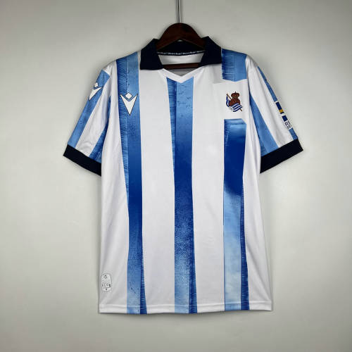 23/24 Real Sociedad Home Soccer Jerseys