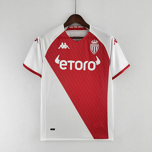 22/23 Monaco Home Soccer Jerseys S-xxxl