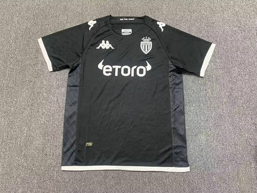 22/23 Monaco Away Black Soccer Jerseys