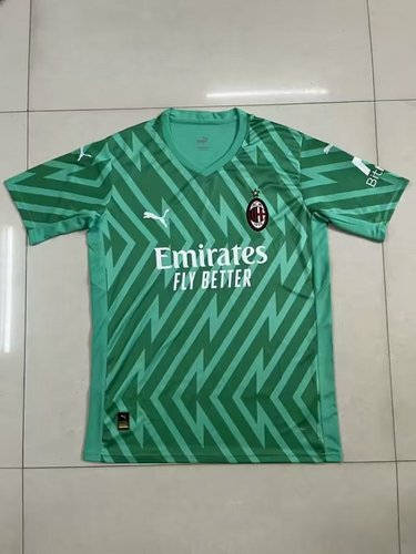 23/24 AC Milan Groakeeper Green Soccer Jerseys