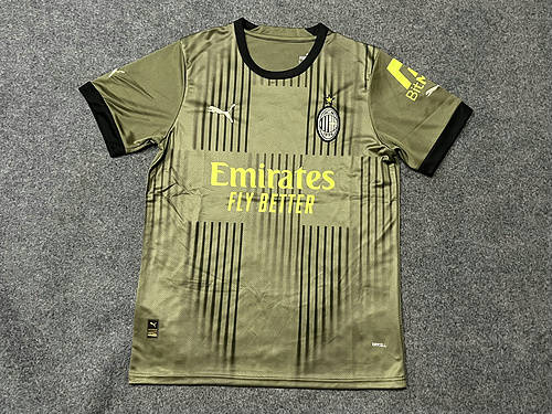 23/24 AC Milan Third Green Soccer Jerseys