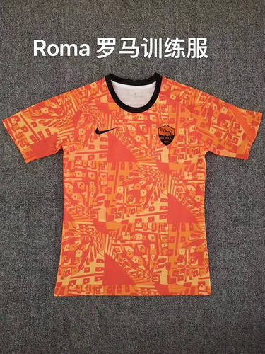 22/23 Roma Training Orange Soccer Jerseys