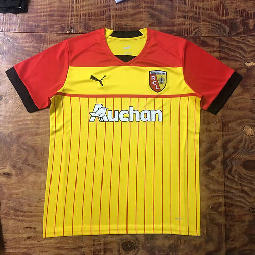 22/23 Rc Lens Home Soccer Jerseys