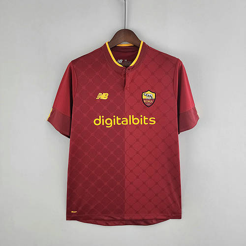 22/23 Roma Home Soccer Jerseys S-xxxl