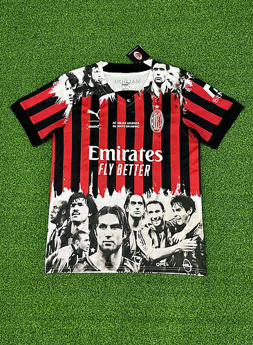 22/23 Ac Milan Anniversary Soccer Jerseys