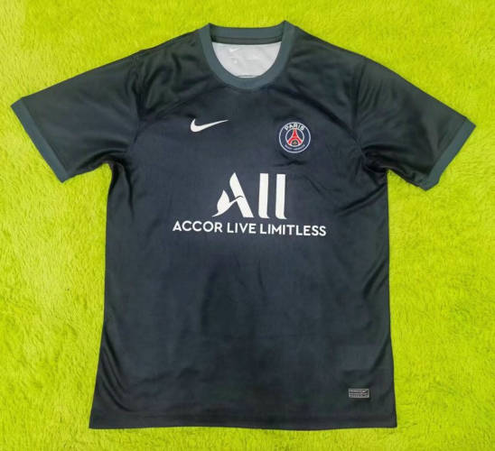 22/23 Paris Black Soccer Jerseys