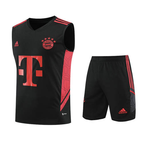 23/24 Bayern Black Training Soccer Vest