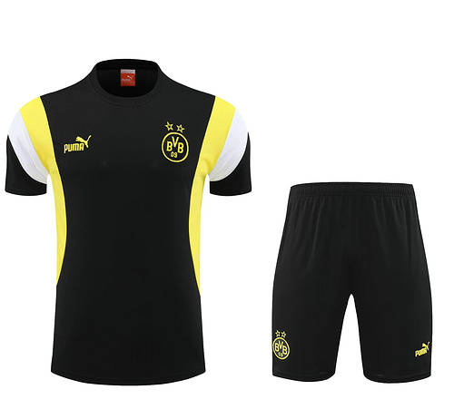 23/24 Dortmund Black Training Soccer Jerseys