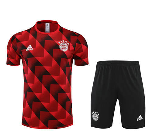 22/23 Bayern Red Training Soccer Jerseys