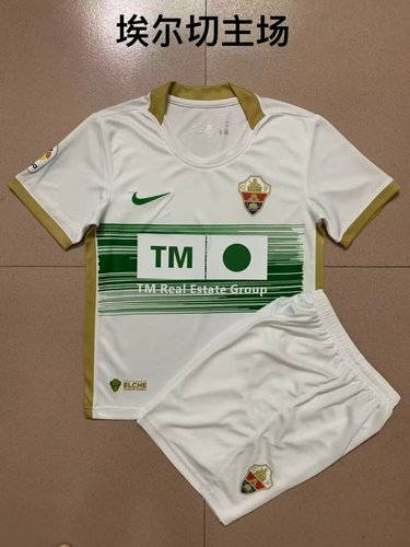 22/23 Elche Home Adult and Kids Soccer Jerseys