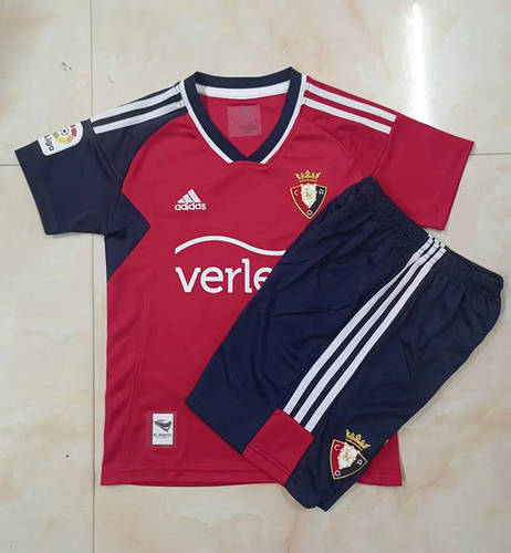 22/23 Osasuna Home Kids Soccer Jerseys