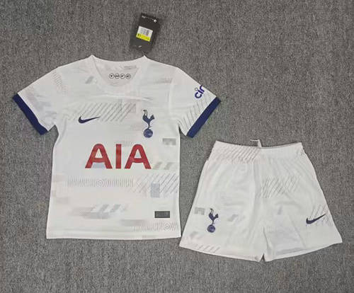 23/24 Tottenham Home Kids Soccer Jerseys