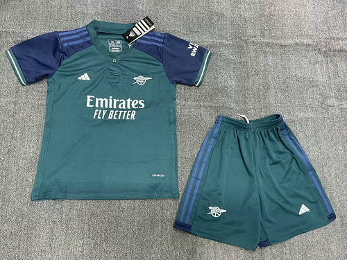 23/24 Arsenal Third Kids Soccer Jerseys