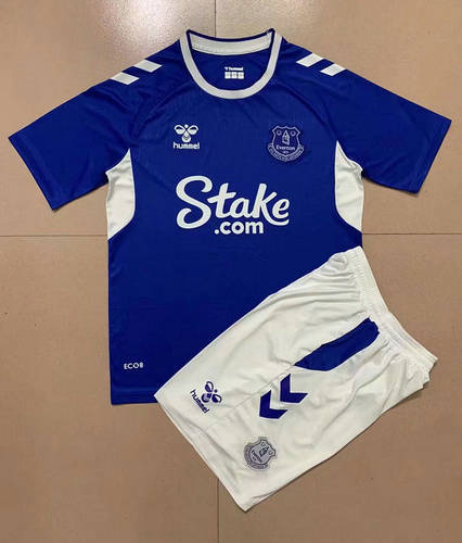 22/23 Everton Home Kids Soccer Jerseys