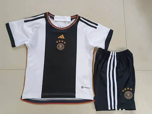 2022 Germany Home Kids Soccer Jerseys