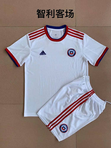 21/22 Chile Away Kids Soccer Jerseys