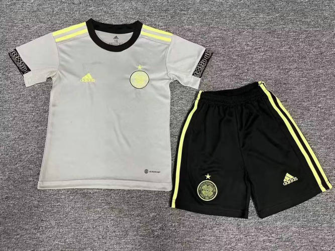 22/23 Celtic Third Kids Soccer Jerseys