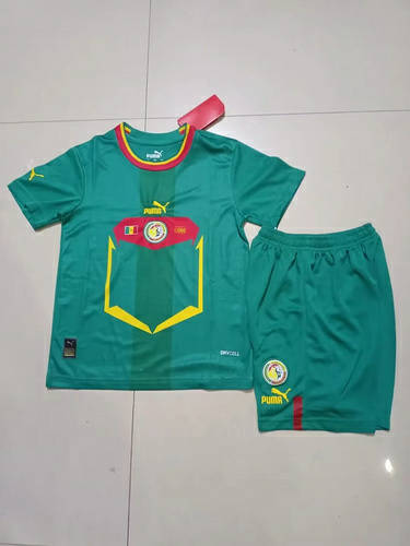 2022 Senegal Away Kids Soccer Jerseys