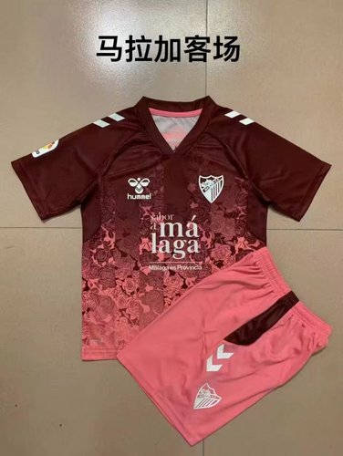 22/23 Málaga Away Adult And Kids Soccer Jerseys