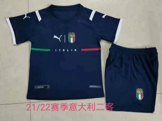 21/22 Italy Goalkeeper Kids Soccer Jerseys