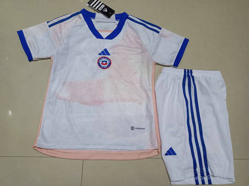 23/24 Chilen Away Kids Soccer Jerseys