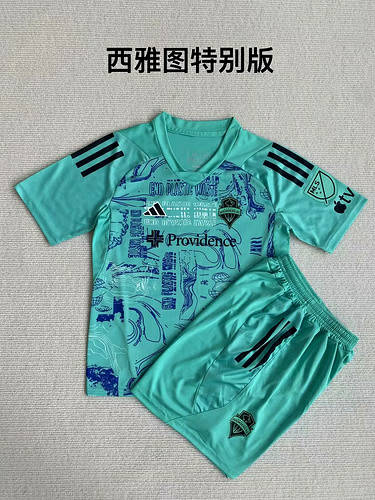 23/24 Seattle Special Adults And Kids Soccer Jerseys