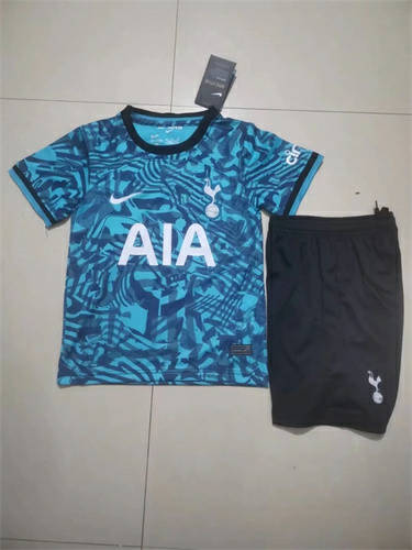 22/23 Tottenham Third Kids Soccer Jerseys