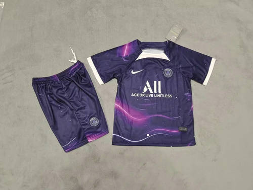 23/24 Paris Kids Soccer Jerseys