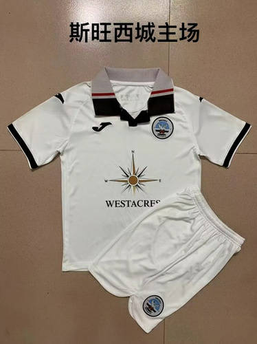 22/23 Swansea Home Adult Kids Soccer Jerseys