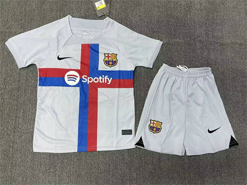 22/23 Barcelona Third Kids Soccer Jerseys