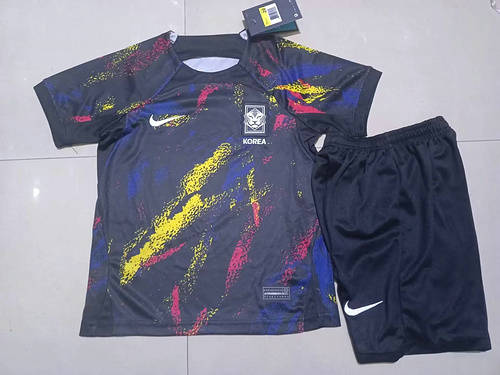 2022 Korea Away Kids Soccer Jerseys