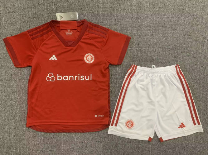 23/24 Internacional Home Kids Soccer Jerseys